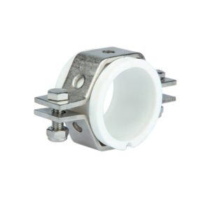 SOPORTE TUBO HEX PVC